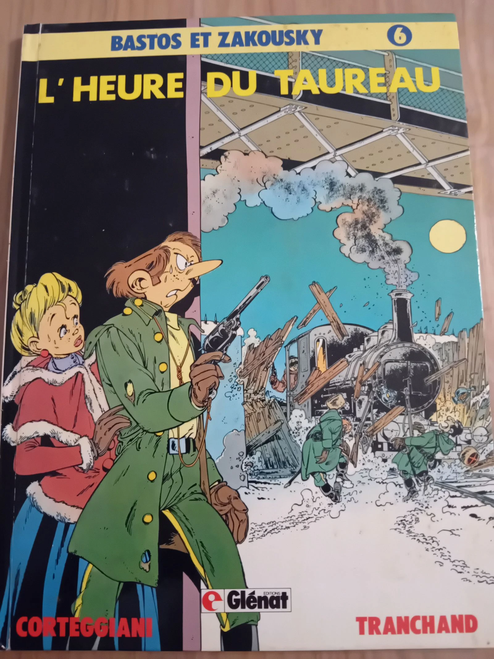 Bd  Bastos et zakouski "l heure du taureau "1986